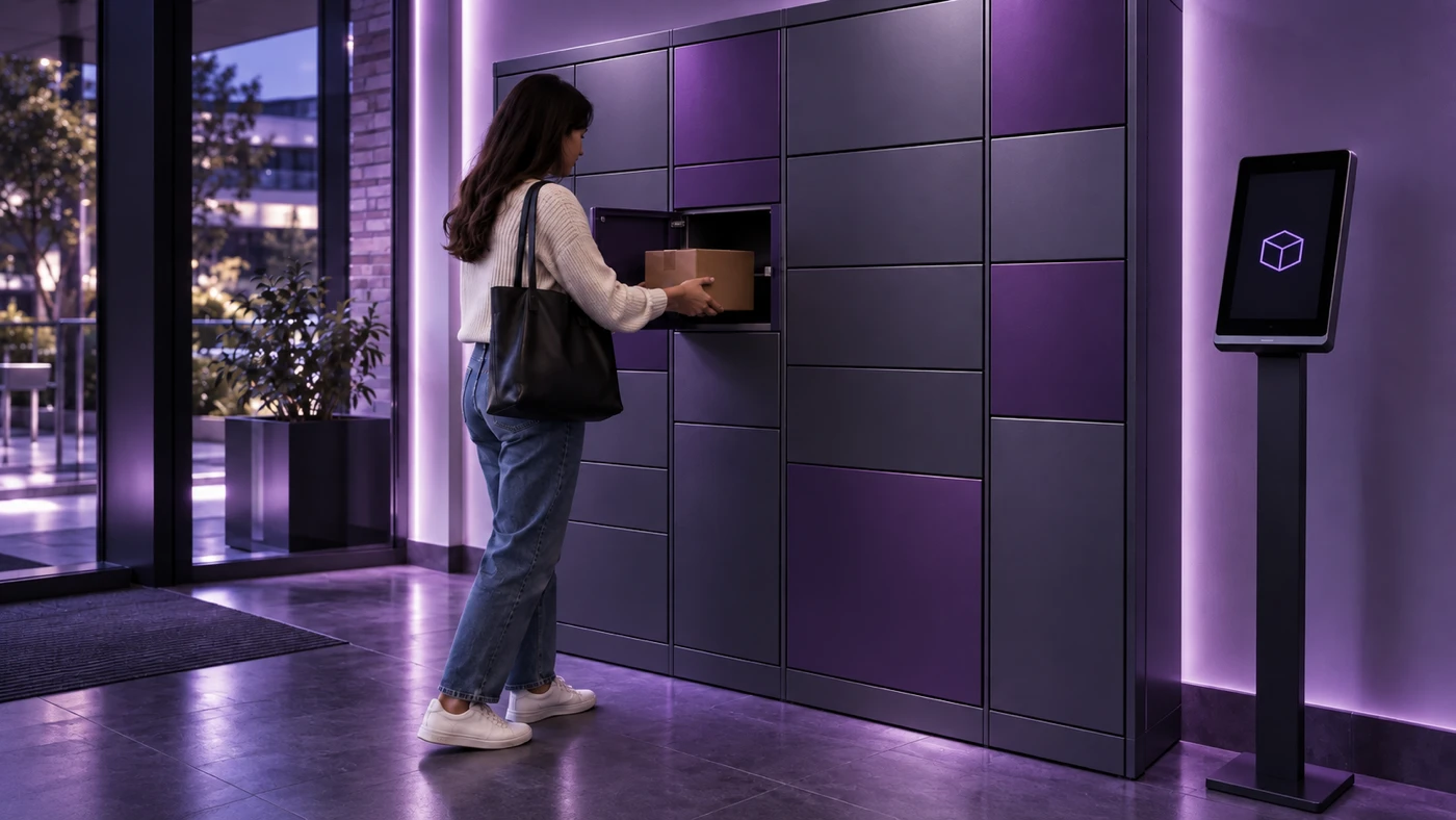 Lockers e armários inteligentes